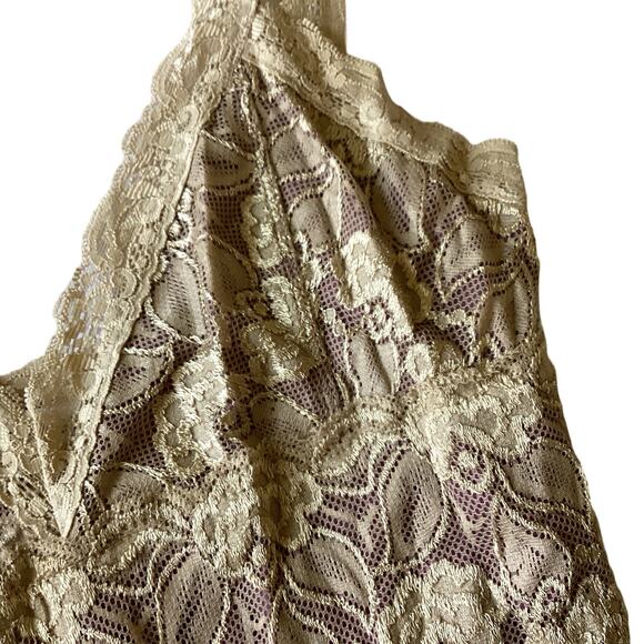 Lace Overlay Cami Top - Picture 4 of 7